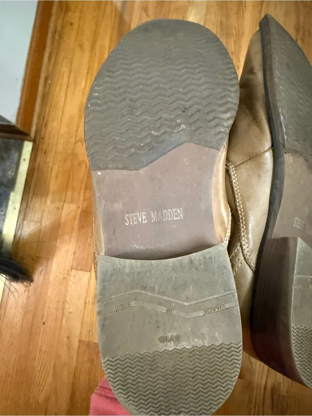 Steve Madden Paxton 9 Men's Tan Chelsea Boots - Classic Slip-On Ankle Boots